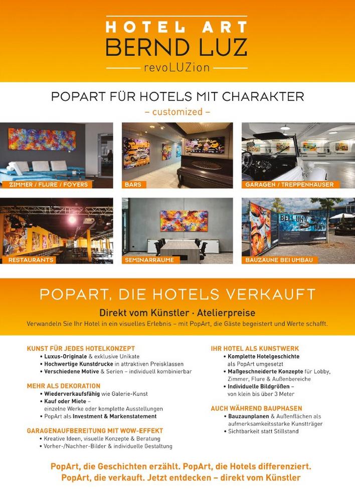 PopArt für Hotels mit Charakter (Messe | Stuttgart)