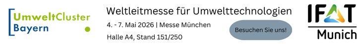 IFAT 2026: Kompetenz in Umwelttechnologie auf der Weltleitmesse (Schulung | München)