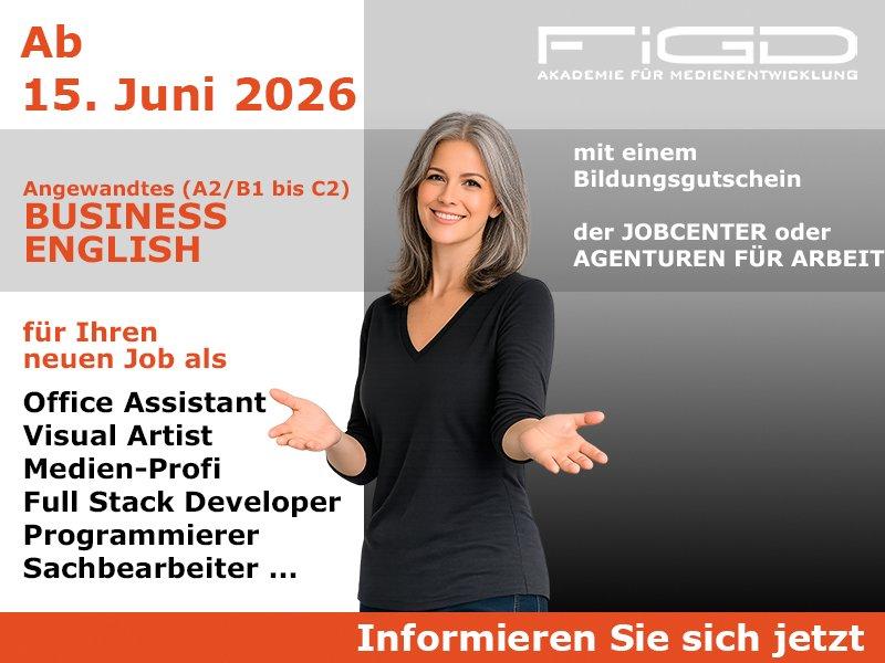 Business English von A2/B1 bis C2 – praxisnah für den Job lernen (Schulung | Berlin)