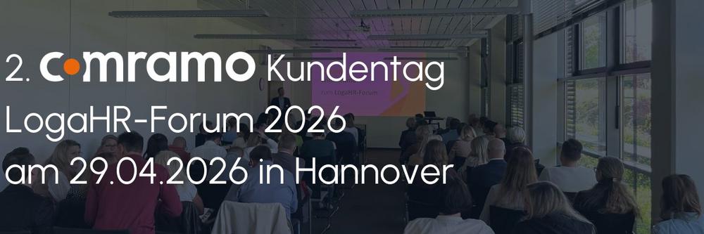 comramo LogaHR-Forum 2026 (Konferenz | Hannover)