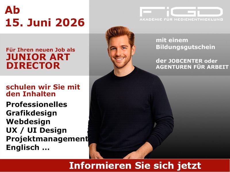 Kreative Weiterbildung mit Zukunft – Junior Art Director im Onlinekurs (Schulung | Online)