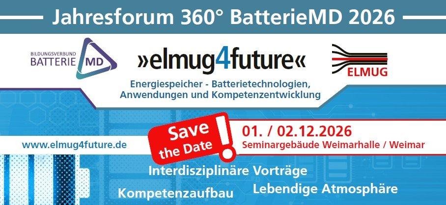 Energiespeicher: Batterietechnologien, Anwendungen und Kompetenzentwicklung (Konferenz | Weimar)
