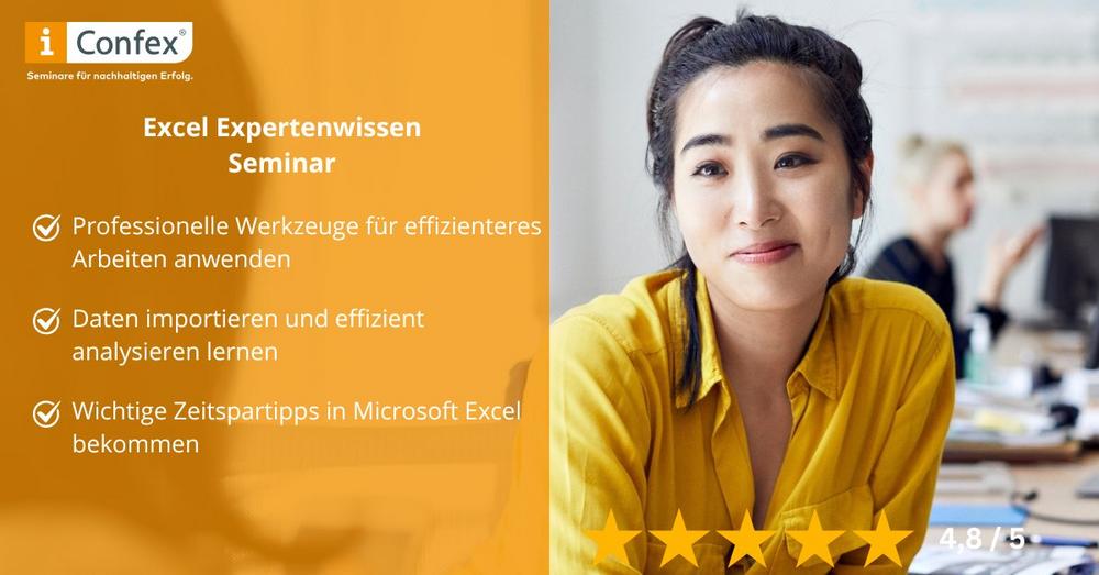 Excel Expertenwissen (Seminar | Online)