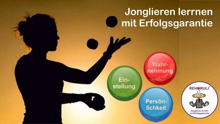 3 Bälle jonglieren lernen für Anfänger (Workshop | München)