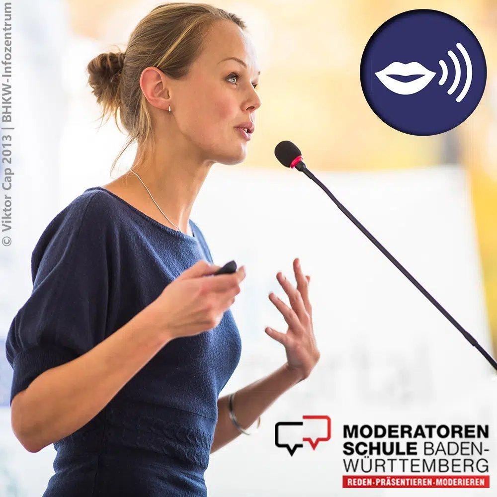 Moderieren und präsentieren – Macht der Stimme und des Sprechens (Seminar | Rastatt)