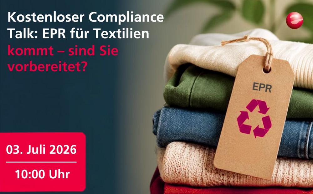 EPR für Textilien in Deutschland: Vom Eckpunktepapier zur Umsetzung – eine erste Einordnung (Webinar | Online)