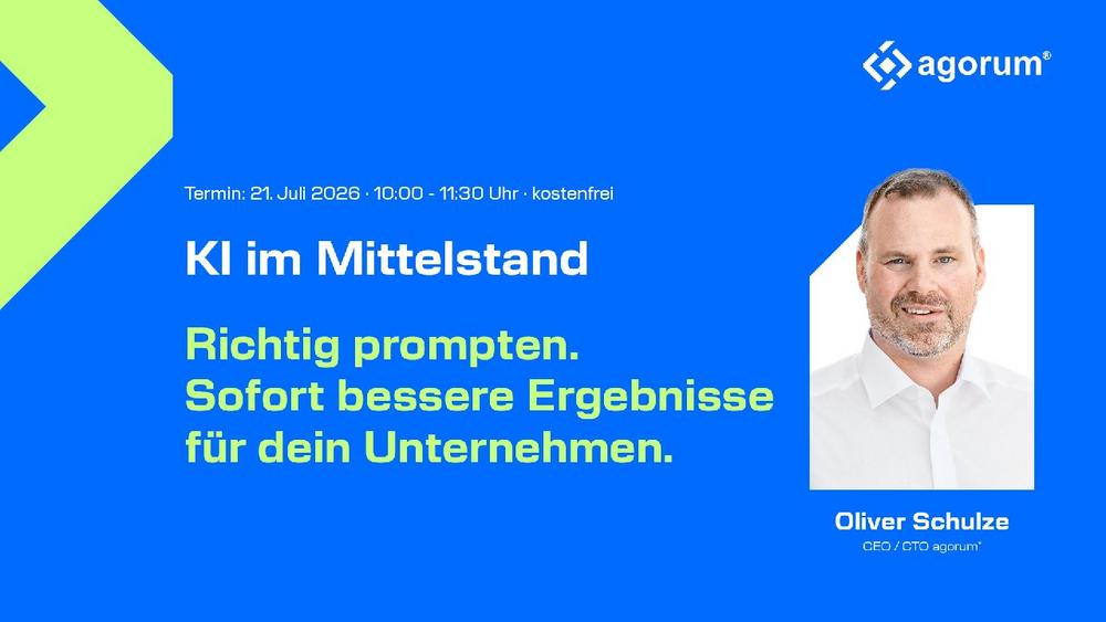 Richtig prompten. Sofort bessere Ergebnisse für dein Unternehmen. (Webinar | Online)