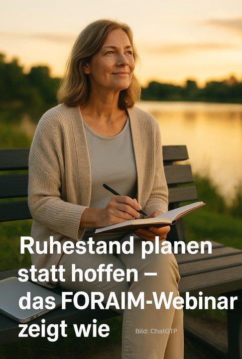 Ruhestandsplanung: Warum Vermögen allein noch keine sichere Entnahmeplanung ist (Webinar | Online)