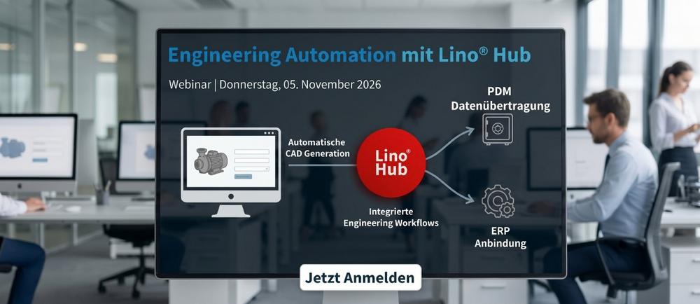 CAD und ERP verbinden: Lino® Automate mit Odoo (Webinar | Online)